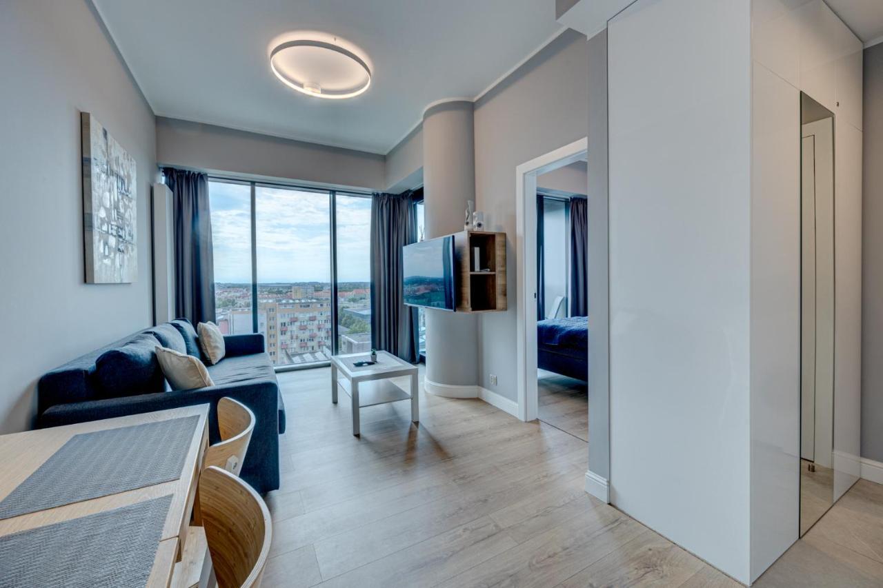 Hanza Tower Swimming Pool & High Floor With Balcony! Apartment Szczecin