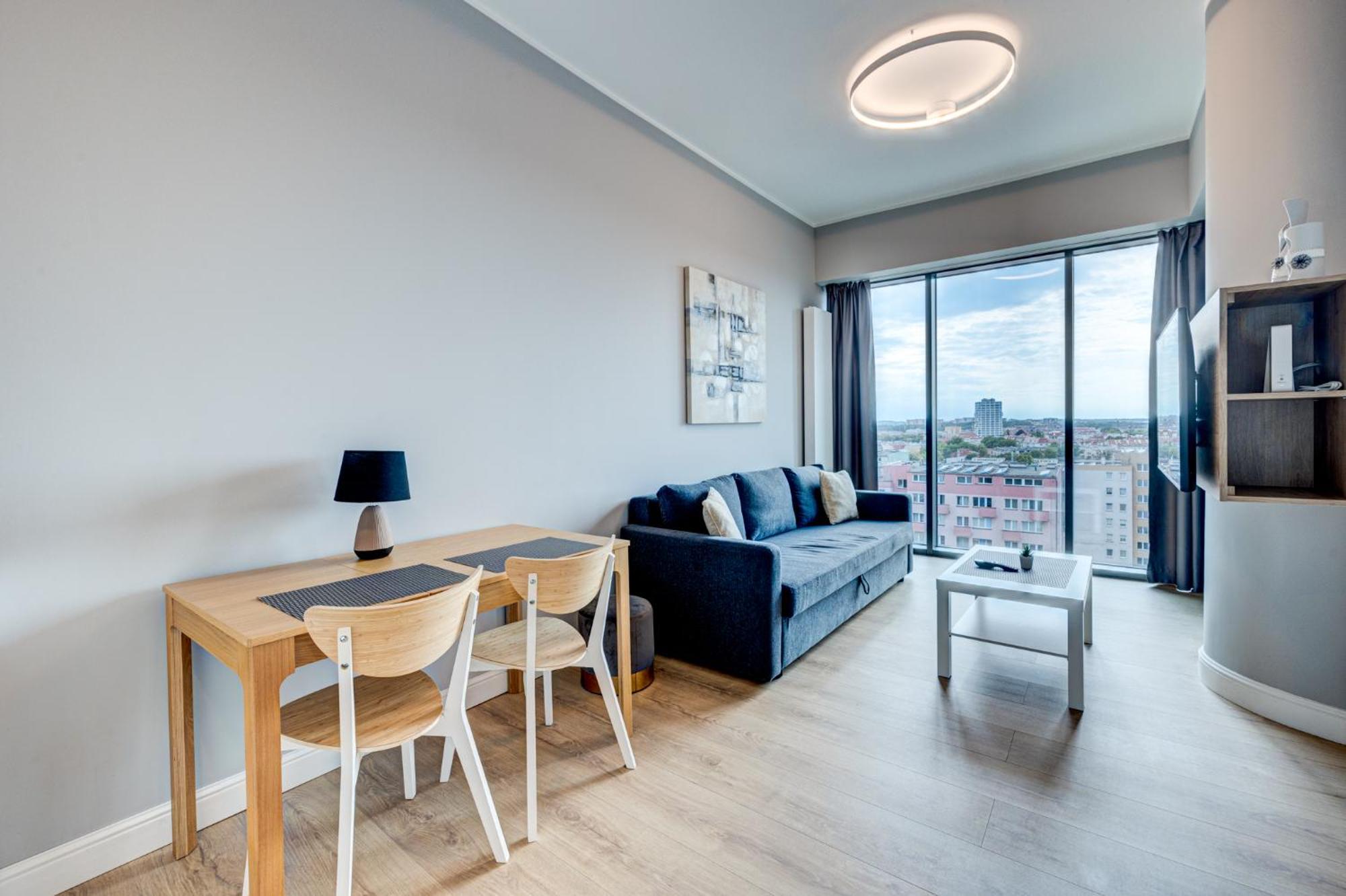 Hanza Tower Swimming Pool & High Floor With Balcony! Stettin